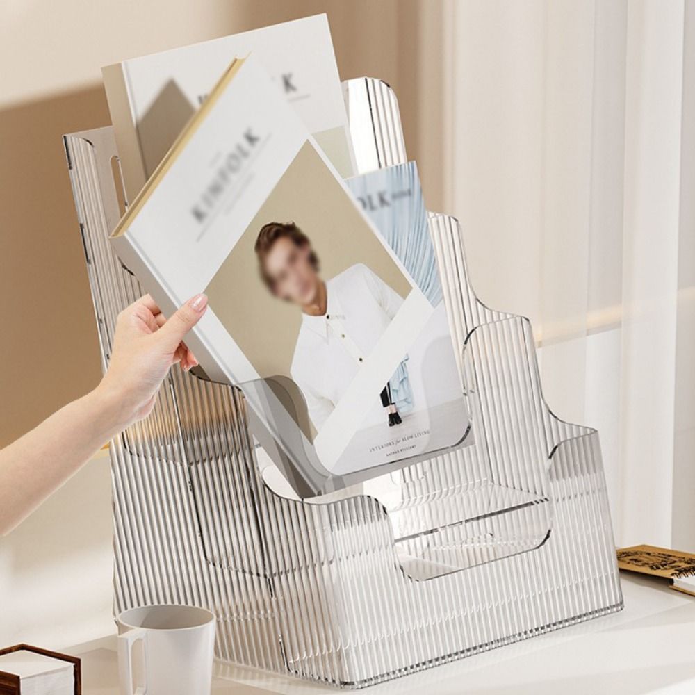 واضح كتيب عرض حامل البلاستيك 3 - مراجعة Home Decor Brochure وسعره