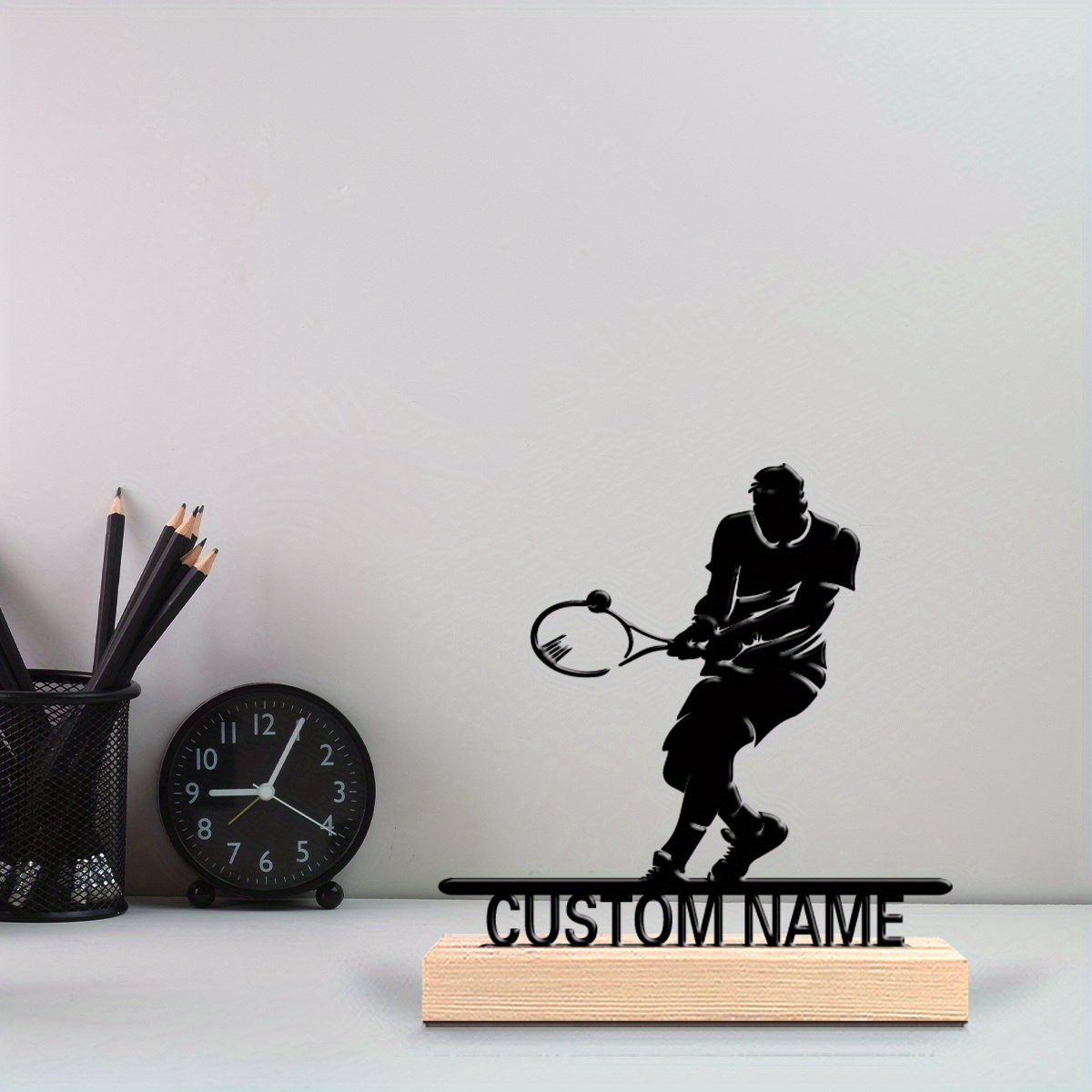تمثال معدني مخصص للاعبي التنس  - مراجعة Home Decor Quirky وسعره
