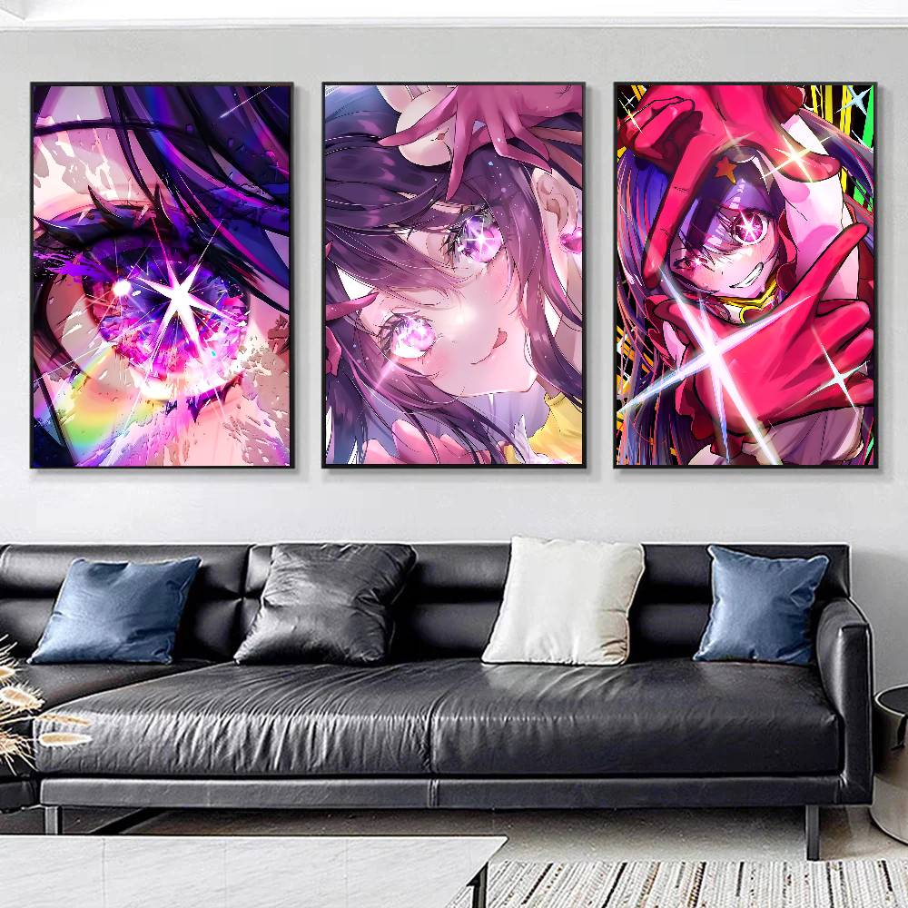 ملصقات شخصيات الأنمي A-Ai H-Ho - مراجعة Home Decor Ai Free وسعره