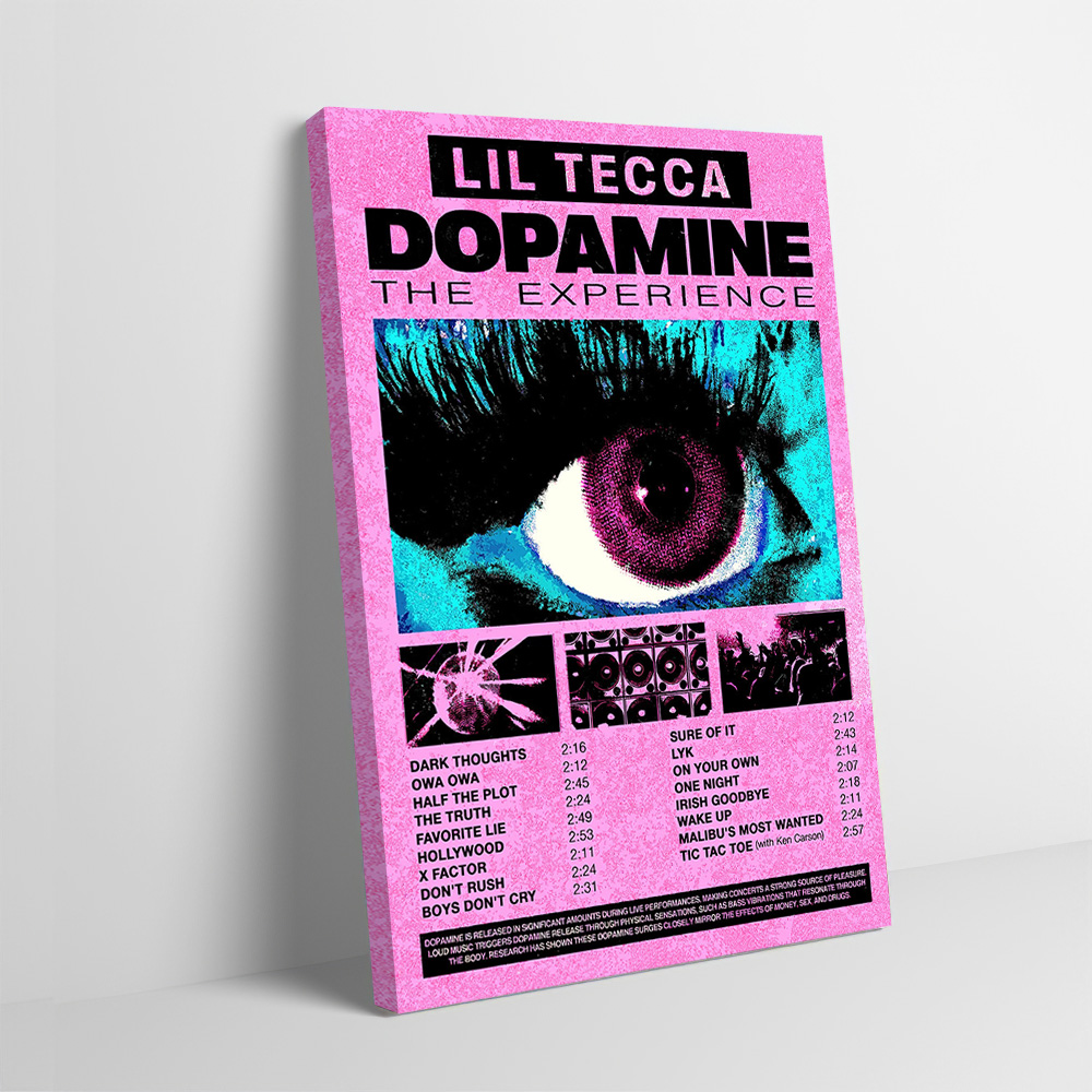 Lil Tecca الدوبامين غلاف الألب - مراجعة Home Decor Dopamine وسعره