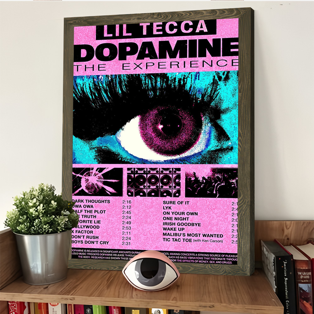 Lil Tecca الدوبامين غلاف الألب - مراجعة Home Decor Dopamine وسعره