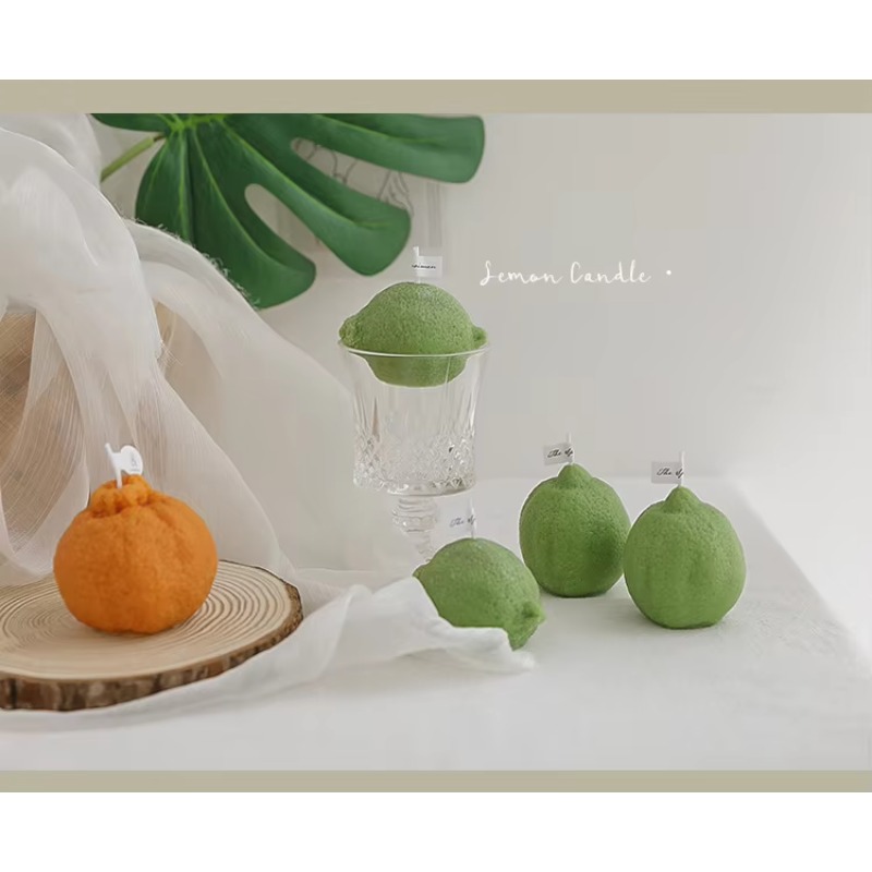 شمعة ليمون مخصصة لتزيين المنزل - مراجعة Home Decor Handmade وسعره