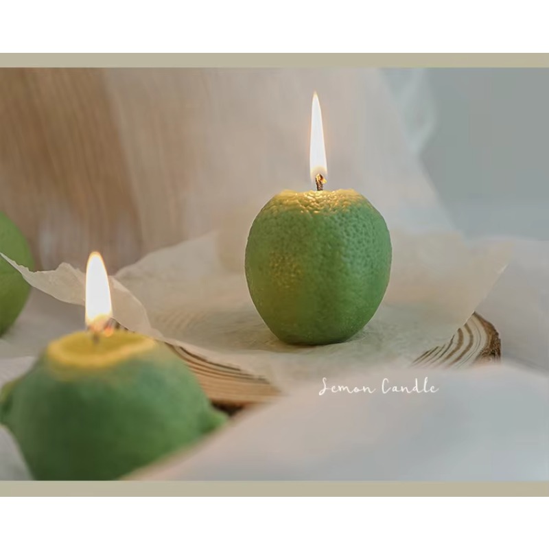 شمعة ليمون مخصصة لتزيين المنزل - مراجعة Home Decor Handmade وسعره