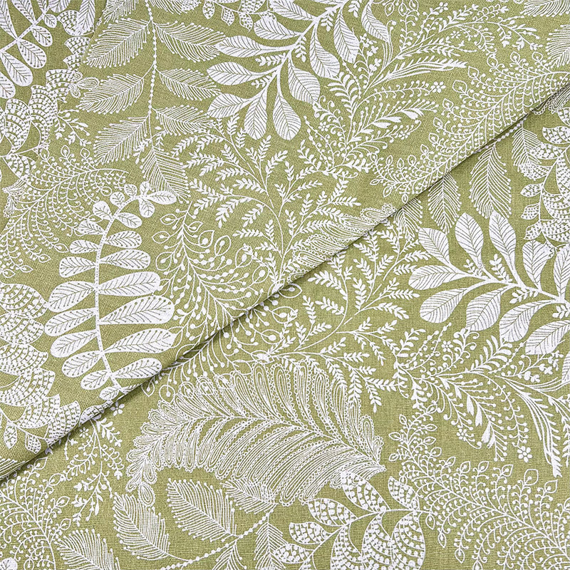 قماش قطني كتاني مطبوع بنقوش زه - مراجعة Home Decor Fabric وسعره
